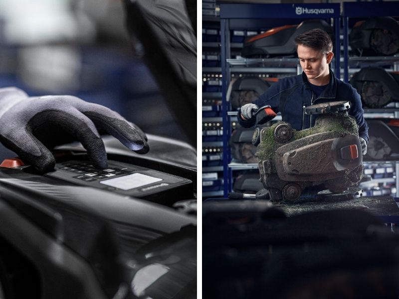 Serwis robotów koszących i innych urządzeń Husqvarna